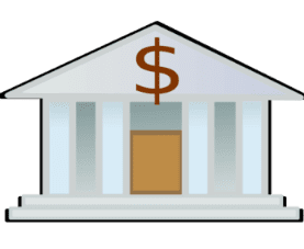 Illustration of a bank