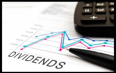 Calculator sitting a balance sheet
