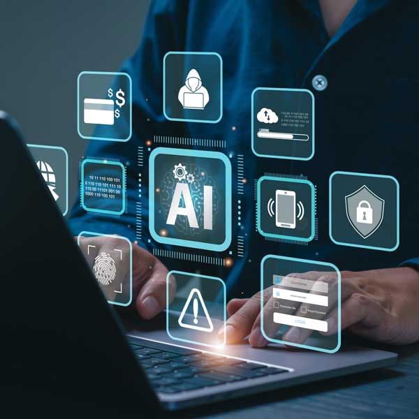 Hackers utilize AI (Artificial Intelligence) algorithms to automate attacks, increasing speed, scalability, and sophistication.