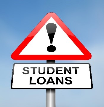Student Loans Road Sign