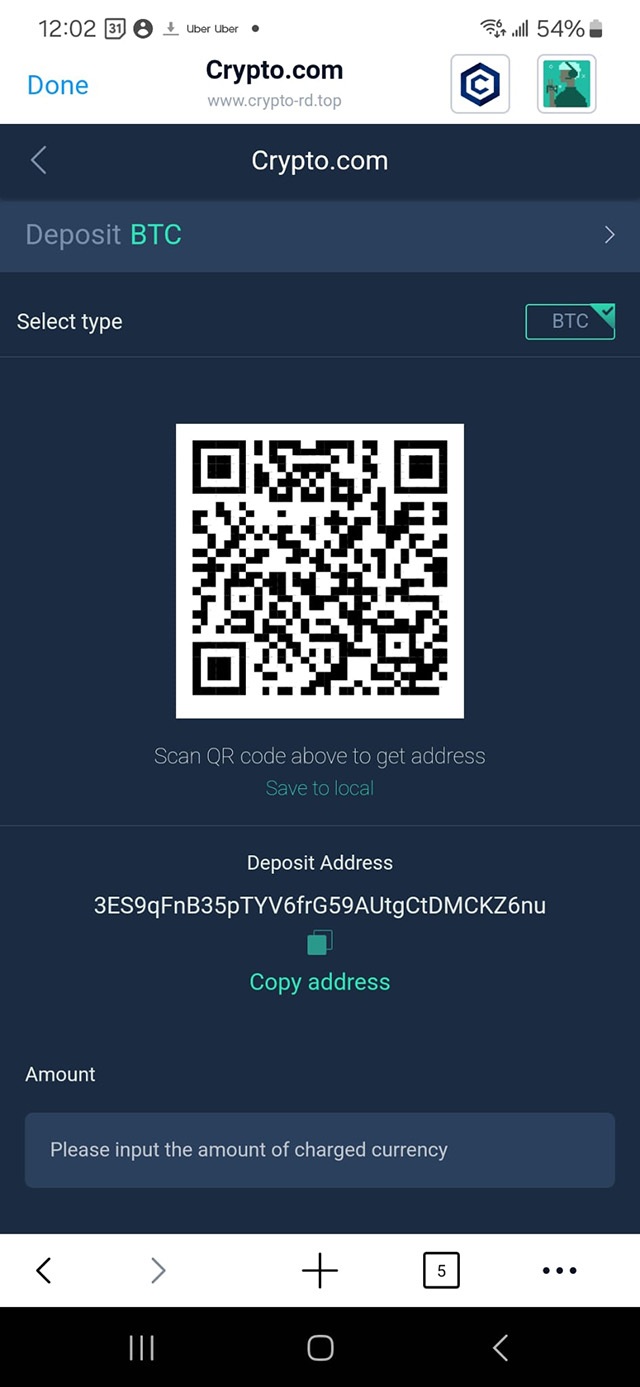 Deposit Page – Crypto-rd.top 